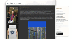 Desktop Screenshot of elenarivera.net
